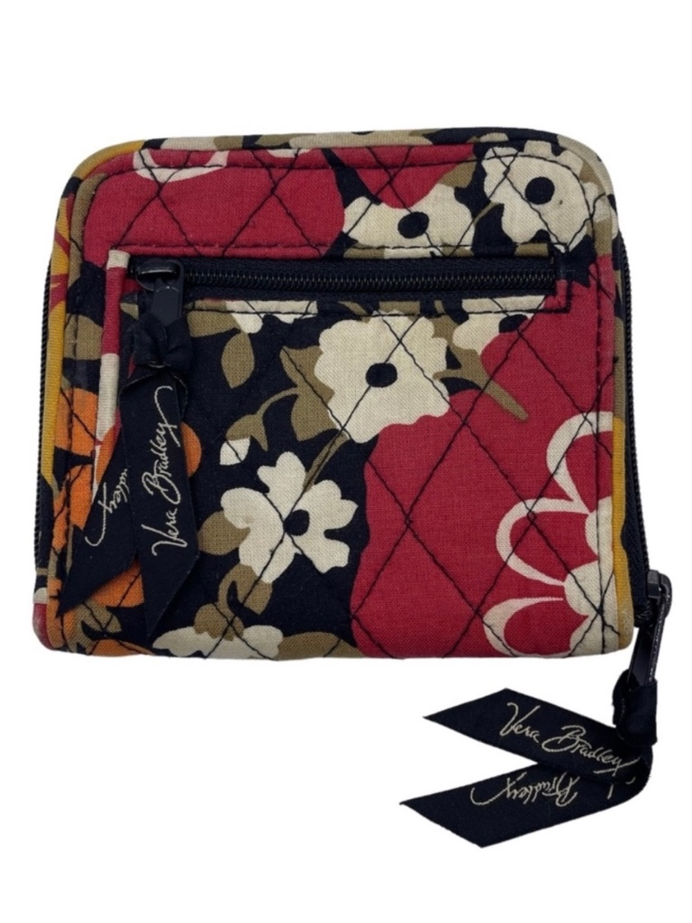 VERA BRADLEY wallet fabric quilted